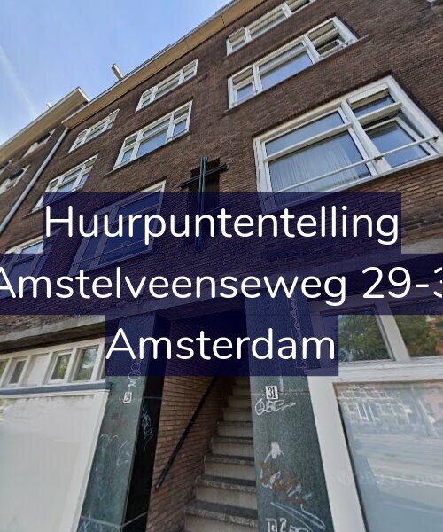 Foto gevel Huurpuntentelling voor Amstelveenseweg 29-3, Amsterdam