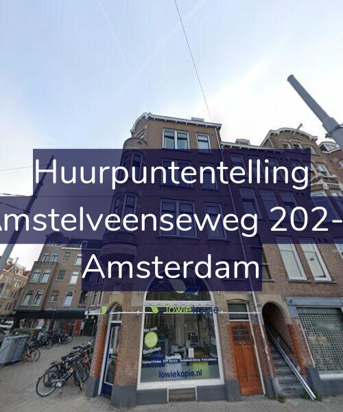 Foto gevel Huurpuntentelling voor Amstelveenseweg 202-4, Amsterdam