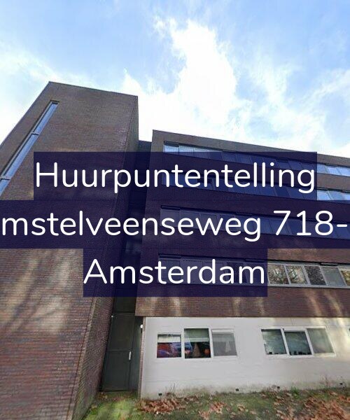 Foto gevel Huurpuntentelling voor Amstelveenseweg 718-A, Amsterdam