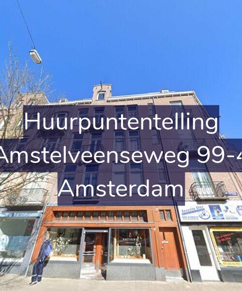 Foto gevel Huurpuntentelling voor Amstelveenseweg 99-4, Amsterdam