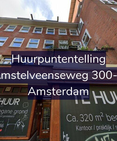 Foto gevel Huurpuntentelling voor Amstelveenseweg 300-2, Amsterdam