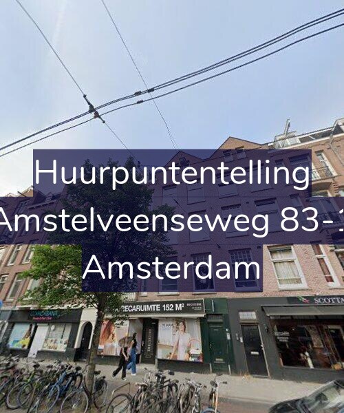 Foto gevel Huurpuntentelling voor Amstelveenseweg 83-1, Amsterdam