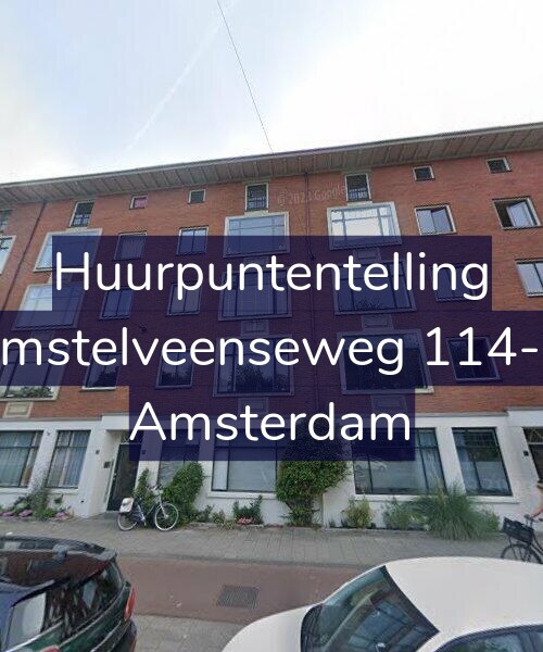 Foto gevel Huurpuntentelling voor Amstelveenseweg 114-H, Amsterdam