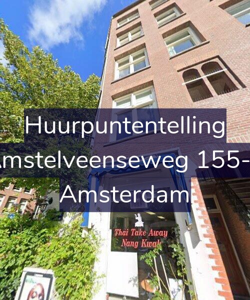 Foto gevel Huurpuntentelling voor Amstelveenseweg 155-3, Amsterdam