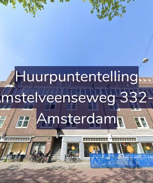 Foto gevel Huurpuntentelling voor Amstelveenseweg 332-4, Amsterdam