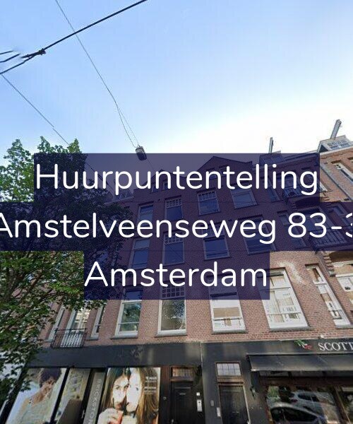 Foto gevel Huurpuntentelling voor Amstelveenseweg 83-3, Amsterdam
