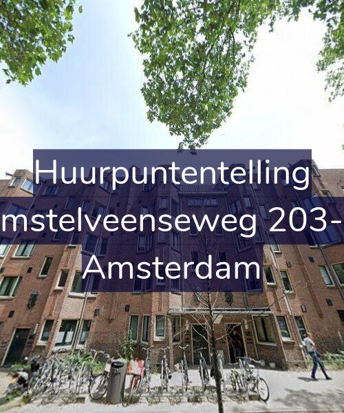 Foto gevel Huurpuntentelling voor Amstelveenseweg 203-D, Amsterdam