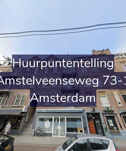 Foto gevel Huurpuntentelling voor Amstelveenseweg 73-1, Amsterdam