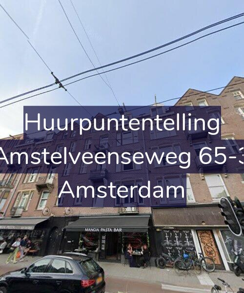 Foto gevel Huurpuntentelling voor Amstelveenseweg 65-3, Amsterdam