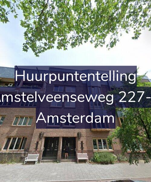Foto gevel Huurpuntentelling voor Amstelveenseweg 227-1, Amsterdam