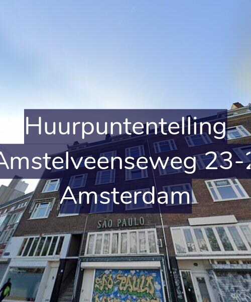 Foto gevel Huurpuntentelling voor Amstelveenseweg 23-2, Amsterdam