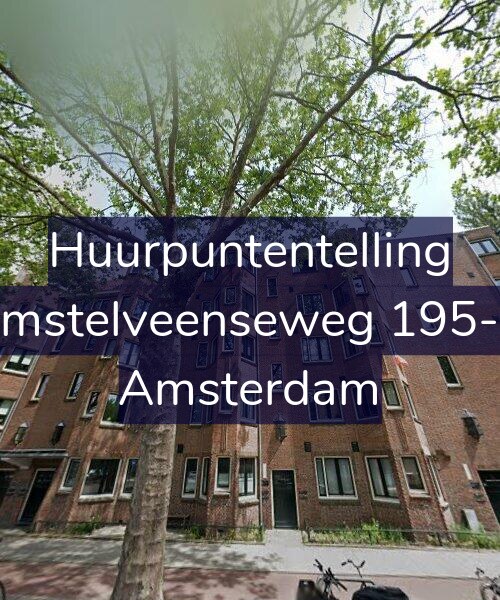 Foto gevel Huurpuntentelling voor Amstelveenseweg 195-A, Amsterdam