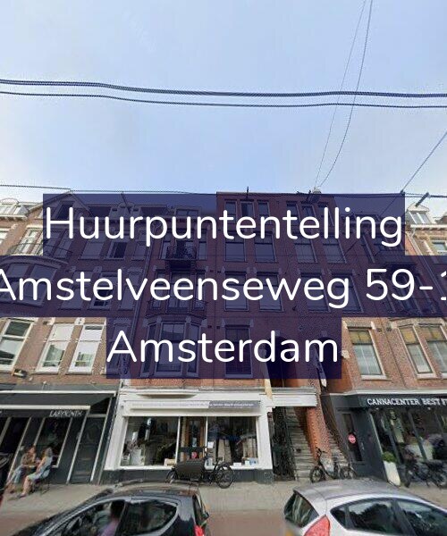 Foto gevel Huurpuntentelling voor Amstelveenseweg 59-1, Amsterdam