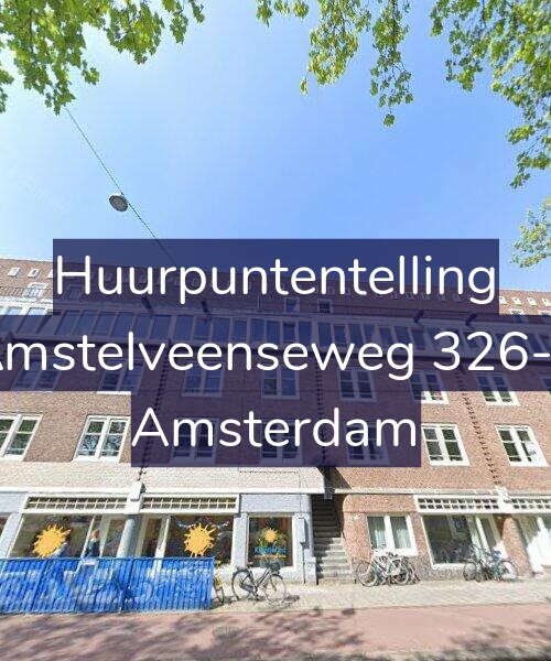 Foto gevel Huurpuntentelling voor Amstelveenseweg 326-1, Amsterdam