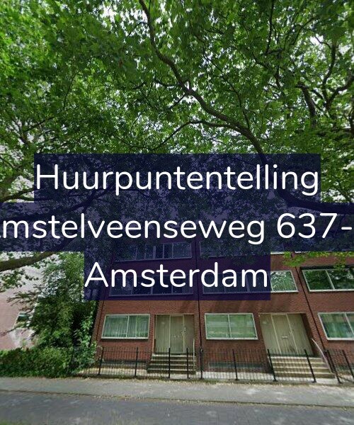Foto gevel Huurpuntentelling voor Amstelveenseweg 637-B, Amsterdam