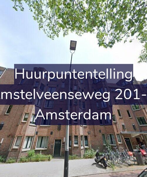 Foto gevel Huurpuntentelling voor Amstelveenseweg 201-B, Amsterdam