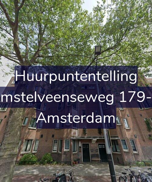Foto gevel Huurpuntentelling voor Amstelveenseweg 179-B, Amsterdam