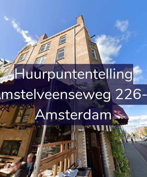Foto gevel Huurpuntentelling voor Amstelveenseweg 226-4, Amsterdam