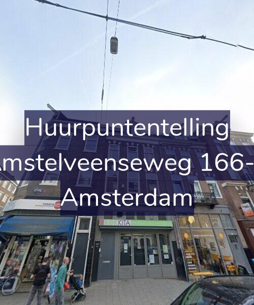 Foto gevel Huurpuntentelling voor Amstelveenseweg 166-1, Amsterdam