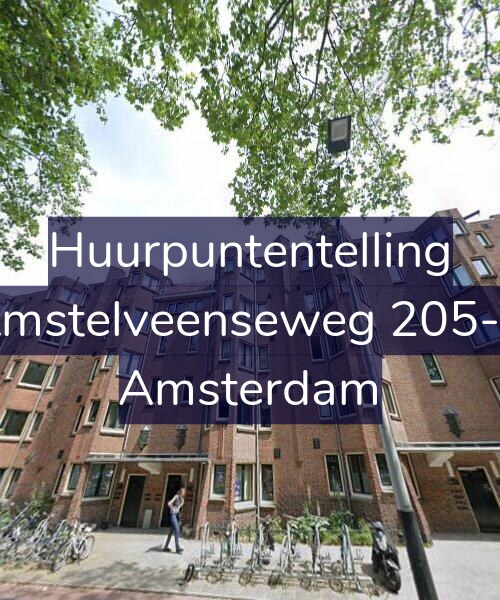Foto gevel Huurpuntentelling voor Amstelveenseweg 205-B, Amsterdam