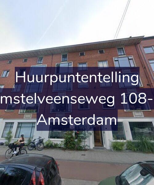 Foto gevel Huurpuntentelling voor Amstelveenseweg 108-H, Amsterdam