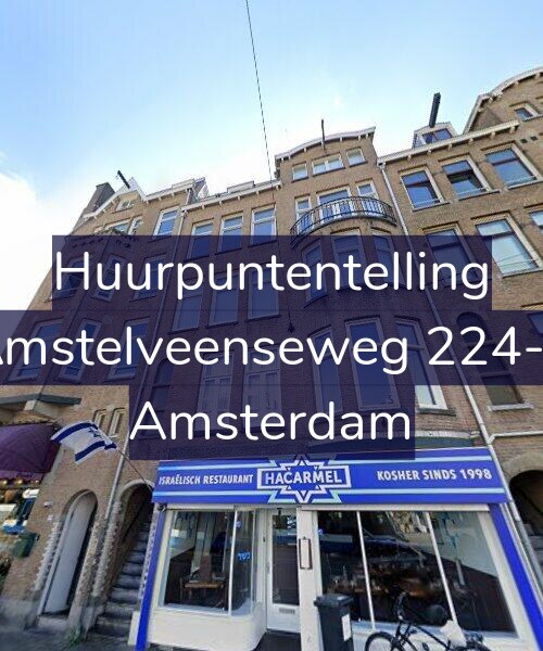 Foto gevel Huurpuntentelling voor Amstelveenseweg 224-3, Amsterdam