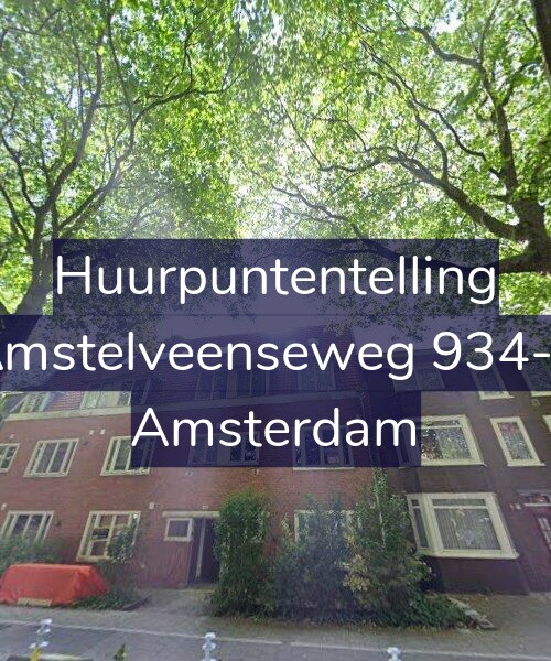 Foto gevel Huurpuntentelling voor Amstelveenseweg 934-1, Amsterdam