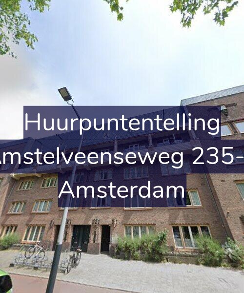 Foto gevel Huurpuntentelling voor Amstelveenseweg 235-1, Amsterdam