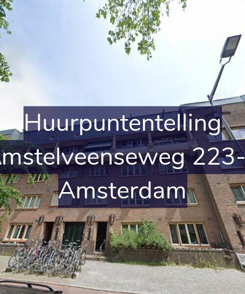 Foto gevel Huurpuntentelling voor Amstelveenseweg 223-2, Amsterdam