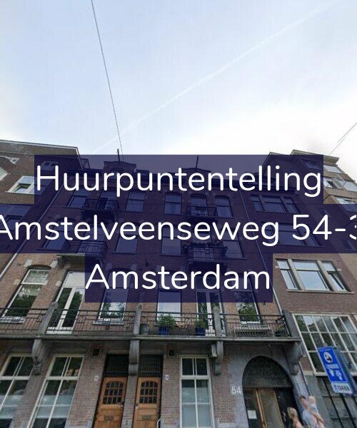 Foto gevel Huurpuntentelling voor Amstelveenseweg 54-3, Amsterdam