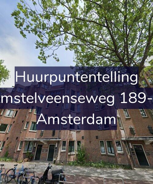 Foto gevel Huurpuntentelling voor Amstelveenseweg 189-C, Amsterdam