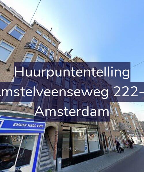 Foto gevel Huurpuntentelling voor Amstelveenseweg 222-3, Amsterdam