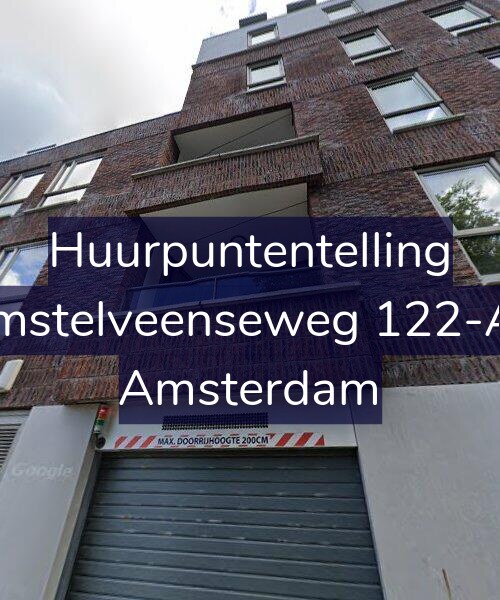 Foto gevel Huurpuntentelling voor Amstelveenseweg 122-A7, Amsterdam