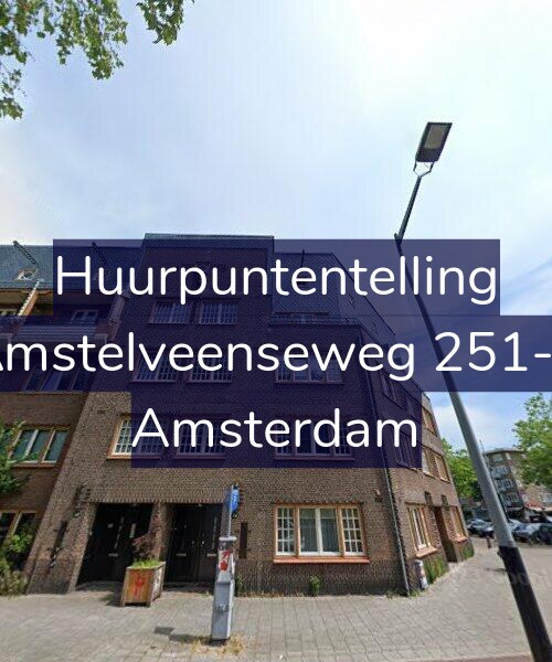Foto gevel Huurpuntentelling voor Amstelveenseweg 251-1, Amsterdam