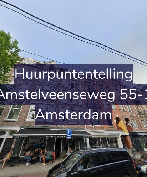 Foto gevel Huurpuntentelling voor Amstelveenseweg 55-1, Amsterdam