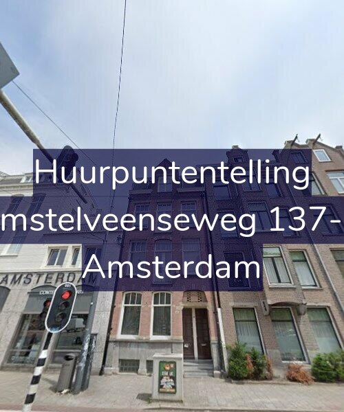 Foto gevel Huurpuntentelling voor Amstelveenseweg 137-H, Amsterdam