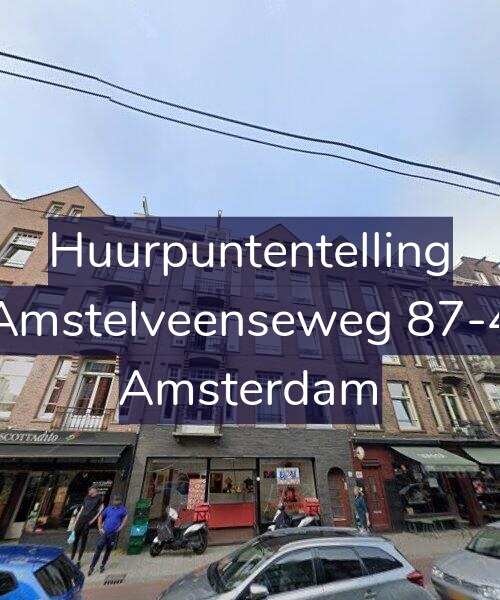 Foto gevel Huurpuntentelling voor Amstelveenseweg 87-4, Amsterdam