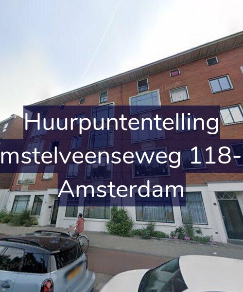 Foto gevel Huurpuntentelling voor Amstelveenseweg 118-H, Amsterdam