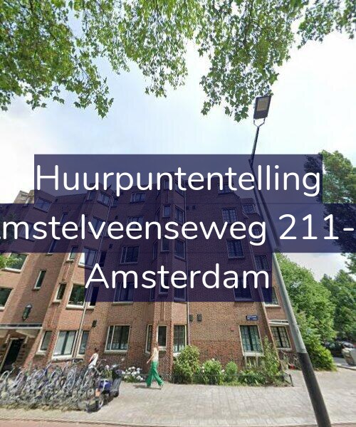 Foto gevel Huurpuntentelling voor Amstelveenseweg 211-C, Amsterdam