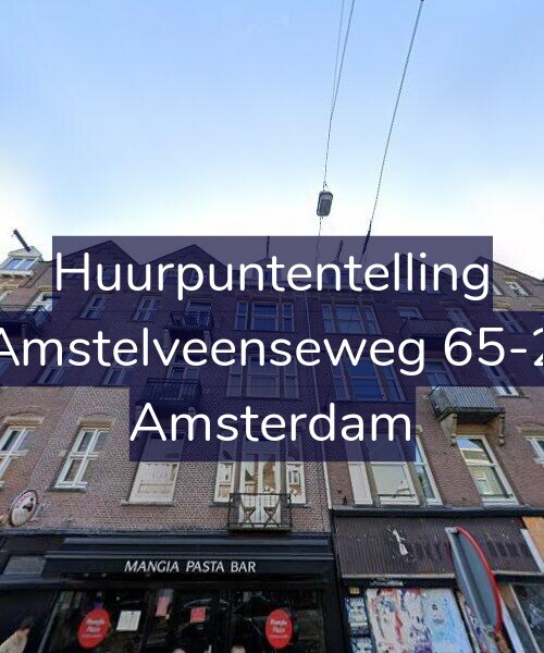 Foto gevel Huurpuntentelling voor Amstelveenseweg 65-2, Amsterdam