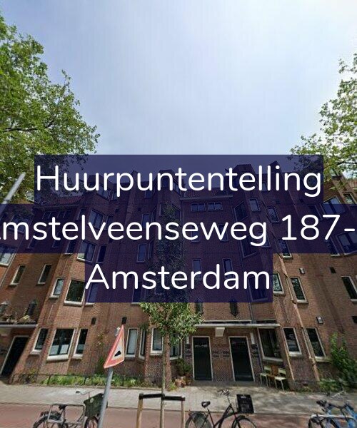 Foto gevel Huurpuntentelling voor Amstelveenseweg 187-C, Amsterdam
