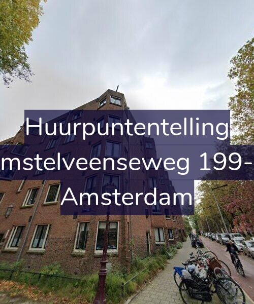 Foto gevel Huurpuntentelling voor Amstelveenseweg 199-D, Amsterdam