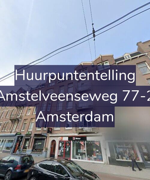 Foto gevel Huurpuntentelling voor Amstelveenseweg 77-2, Amsterdam