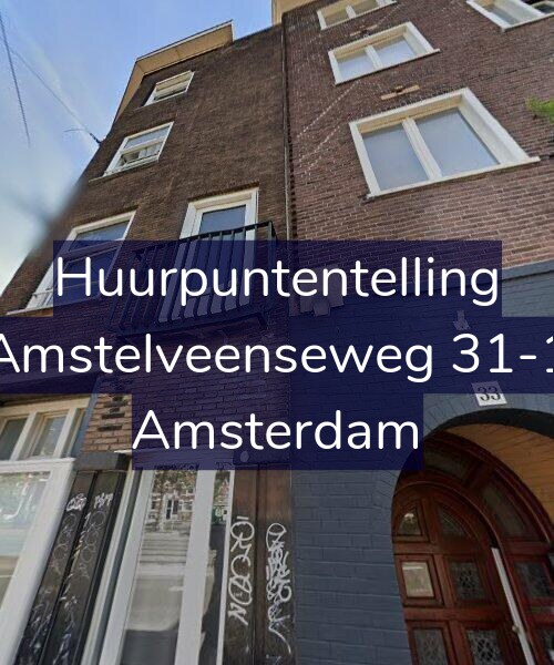 Foto gevel Huurpuntentelling voor Amstelveenseweg 31-1, Amsterdam