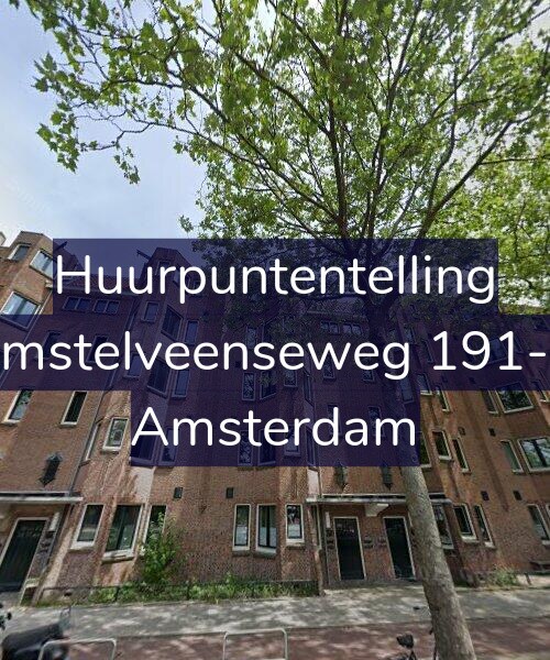 Foto gevel Huurpuntentelling voor Amstelveenseweg 191-D, Amsterdam