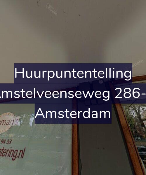 Foto gevel Huurpuntentelling voor Amstelveenseweg 286-3, Amsterdam