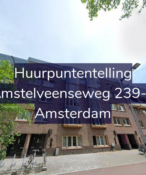 Foto gevel Huurpuntentelling voor Amstelveenseweg 239-2, Amsterdam