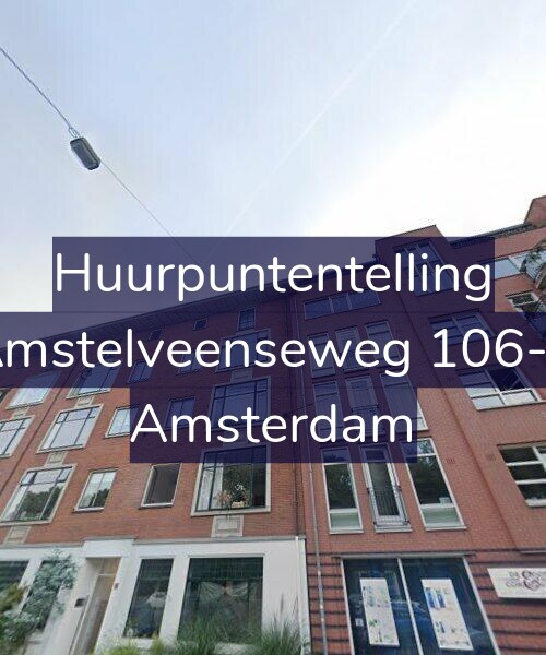 Foto gevel Huurpuntentelling voor Amstelveenseweg 106-3, Amsterdam