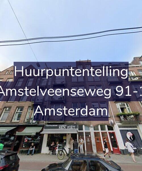 Foto gevel Huurpuntentelling voor Amstelveenseweg 91-1, Amsterdam