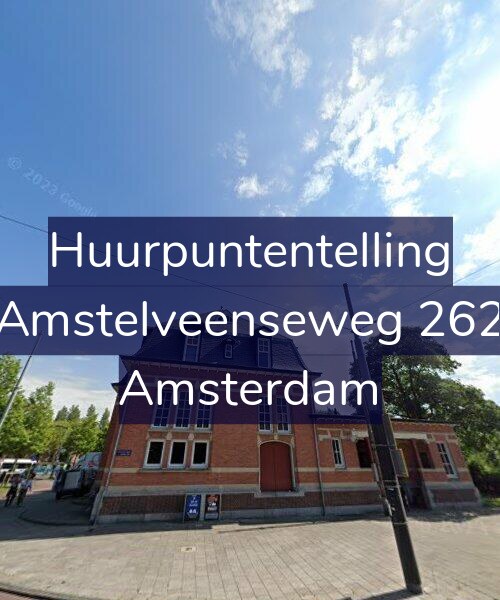 Foto gevel Huurpuntentelling voor Amstelveenseweg 262, Amsterdam